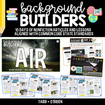 CCSS Background Builders: Air (4)