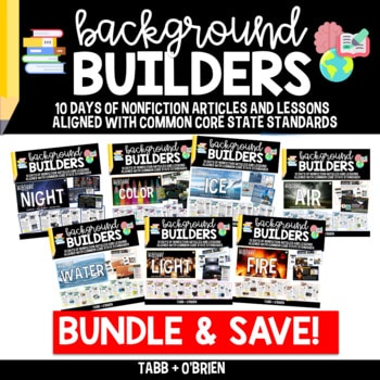 CCSS Background Builders: THE BUNDLE