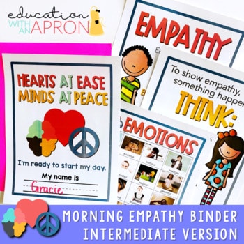Morning Work Binder for Empathy
