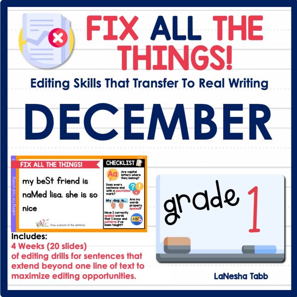 1st grade December