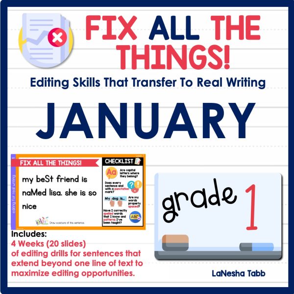 1st grade January