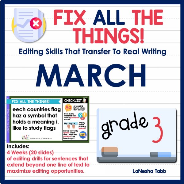 3rd grade March