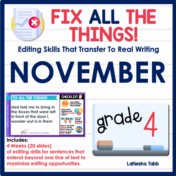 4th grade November