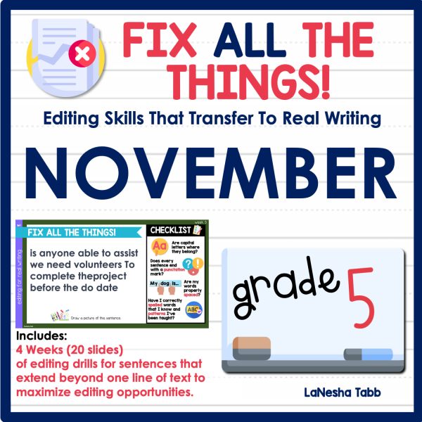 5th grade November
